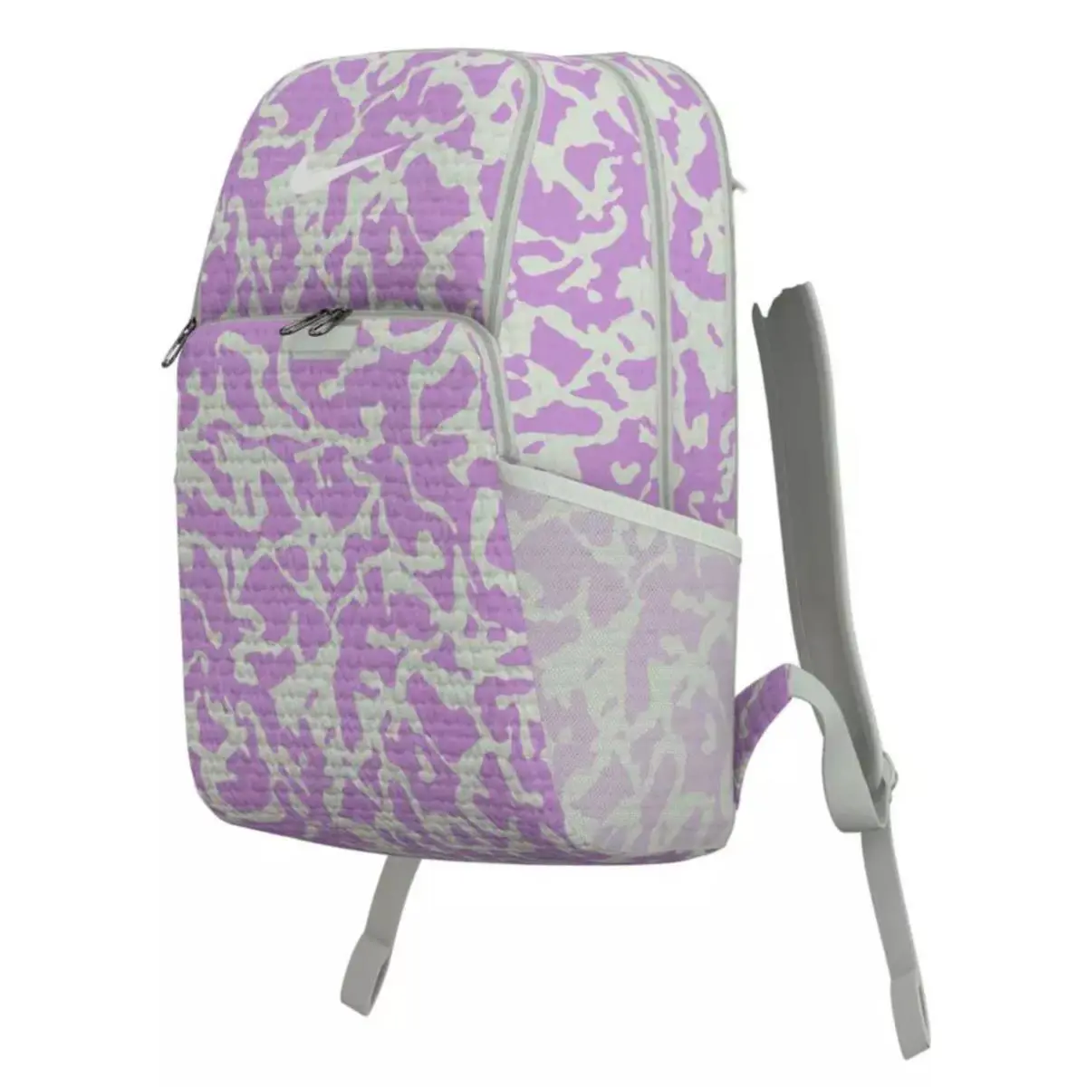 Nike Jordan Brasilia 20 Backpack 9.5 Bag XL Xlarge Pink Purple FB2828 - PURPLE GRAY