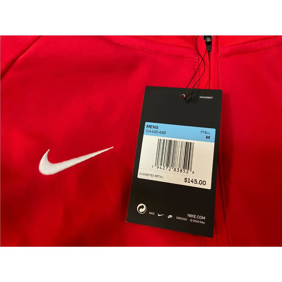 Nike clothing - Sphere - Sphere - Red (UPC: 0194272838475) 10