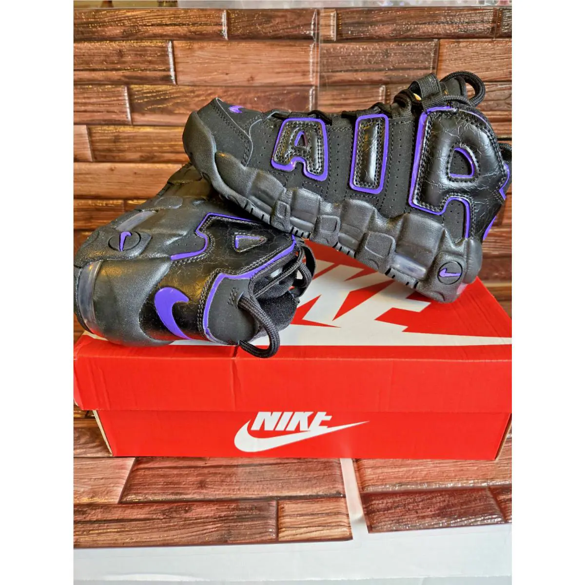 Nike shoes - Nike Air More Uptempo - Air More Uptempo - Black (UPC: 00196149847481) 3
