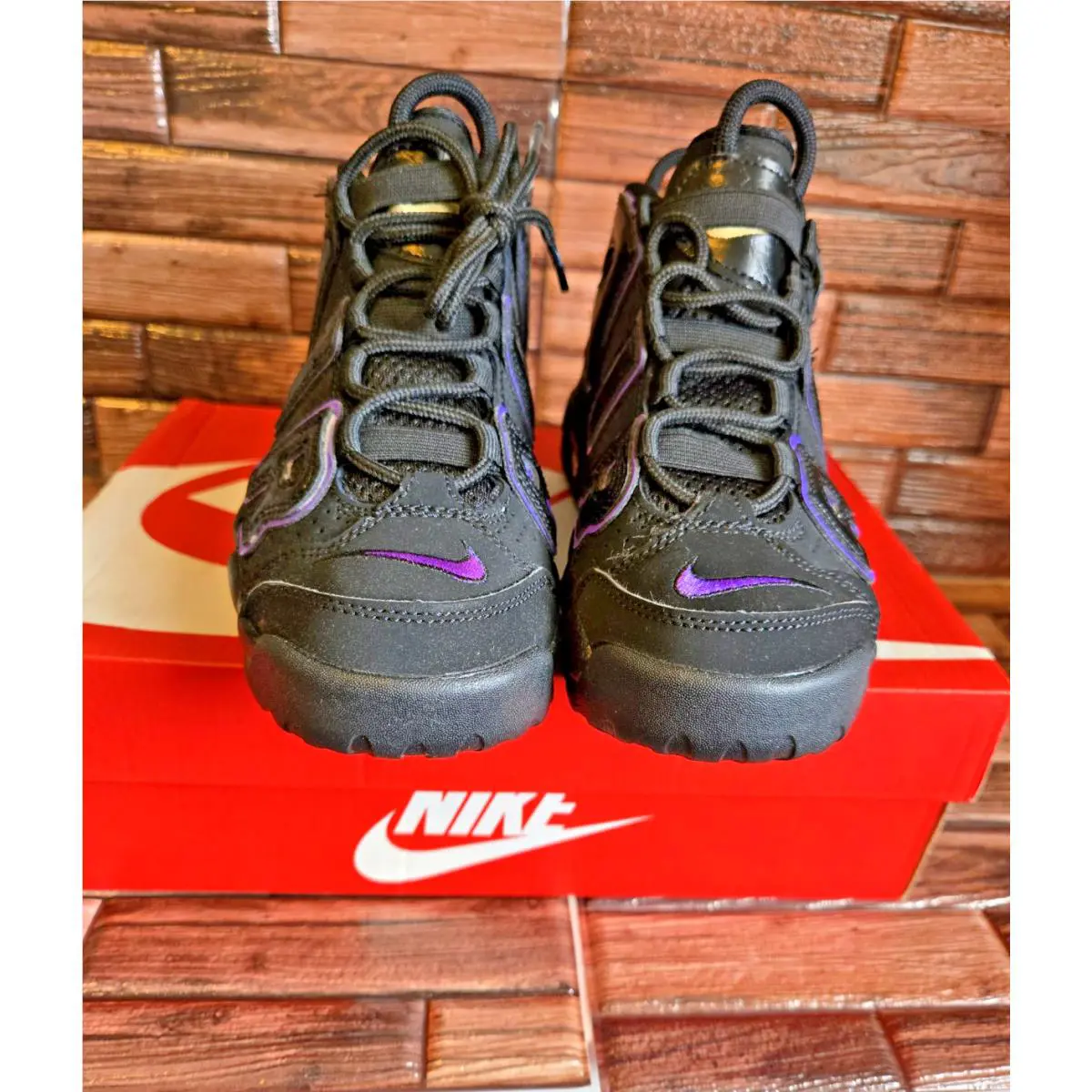 Nike shoes - Nike Air More Uptempo - Air More Uptempo - Black (UPC: 00196149847481) 0