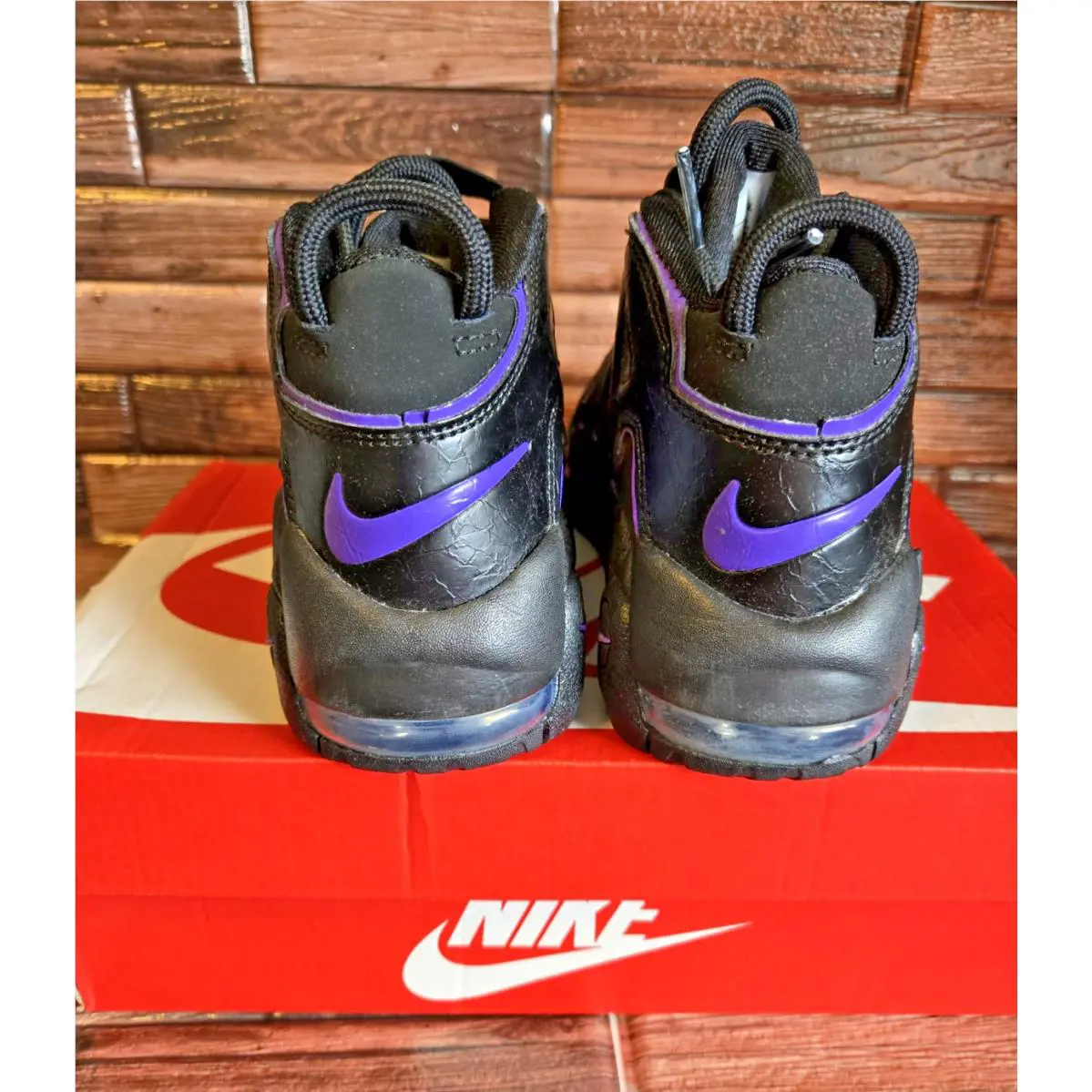 Nike shoes - Nike Air More Uptempo - Air More Uptempo - Black (UPC: 00196149847481) 2
