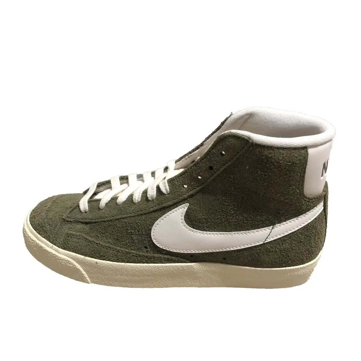 Nike Womens Blazer Mid 77 Vintage Olive Suede High Top Sneaker Sz 8.5 DV7006-201