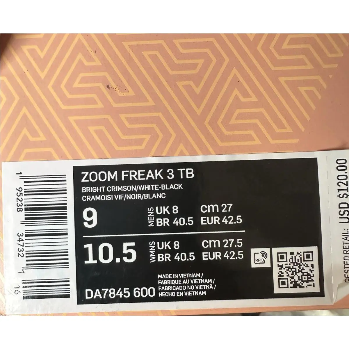 Nike shoes - Nike Zoom Freak - Zoom Freak - DA7845-600 - Red 13