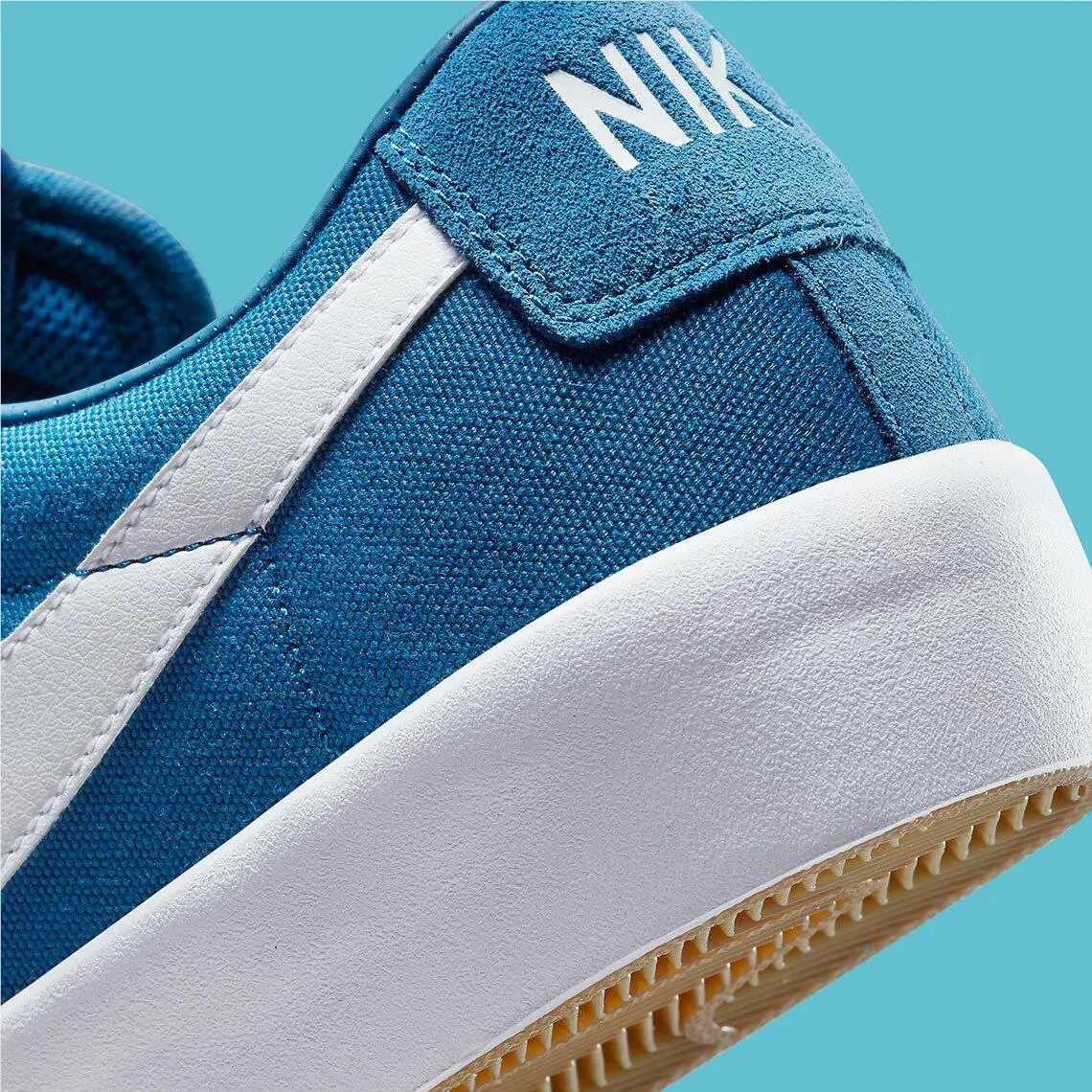 Nike shoes - Nike SB Zoom Blazer Low Pro GT - DC7695 401 - Court Blue/White-Court Blue (UPC: 194958826161) 8