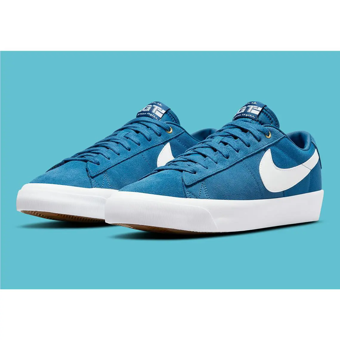 Nike shoes - Nike SB Zoom Blazer Low Pro GT - DC7695 401 - Court Blue/White-Court Blue (UPC: 194958826161) 1