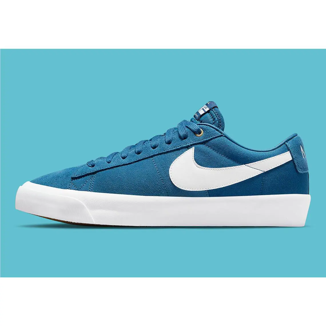 Nike shoes - Nike SB Zoom Blazer Low Pro GT - DC7695 401 - Court Blue/White-Court Blue (UPC: 194958826161) 2