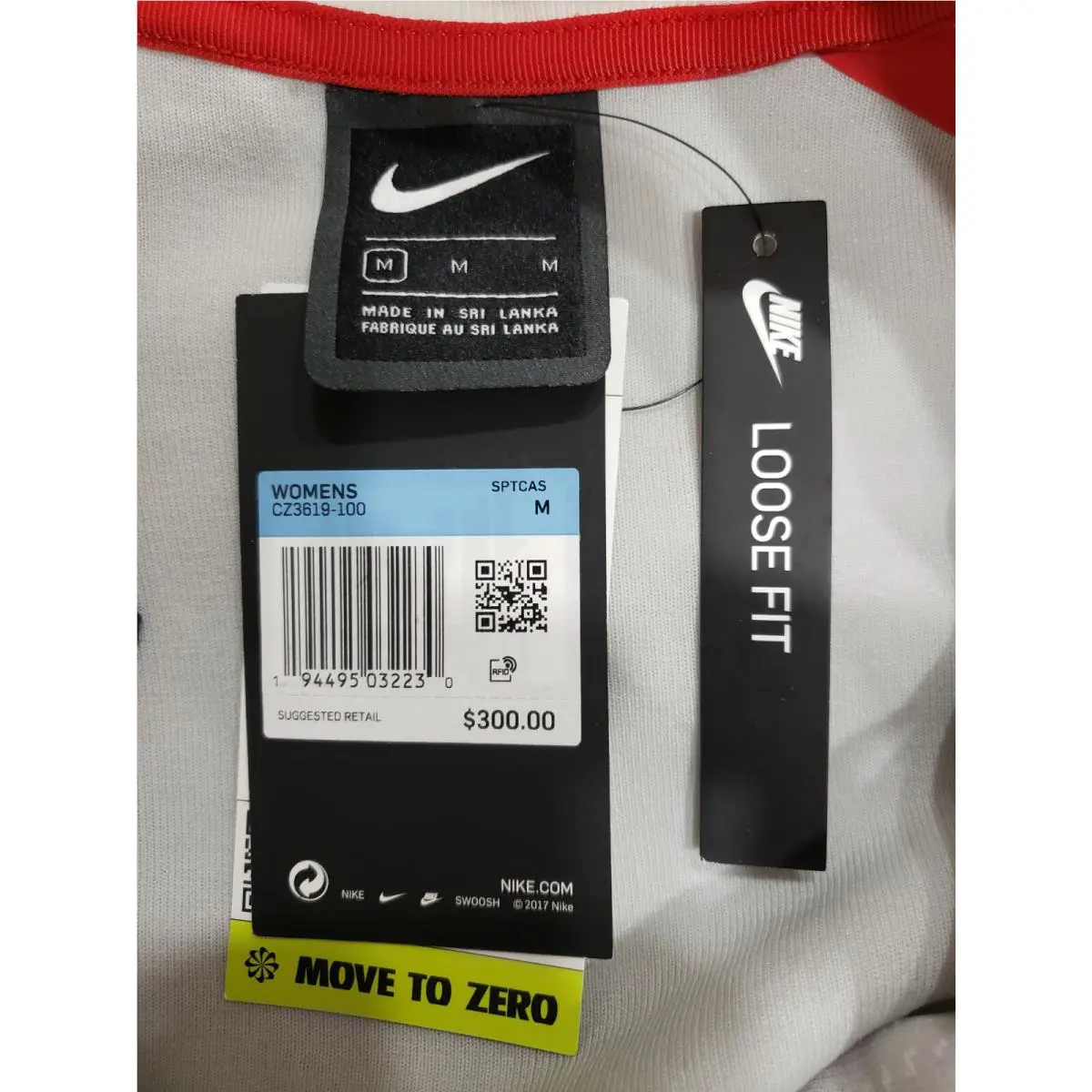 Nike clothing - White (UPC: 194495032230) 2