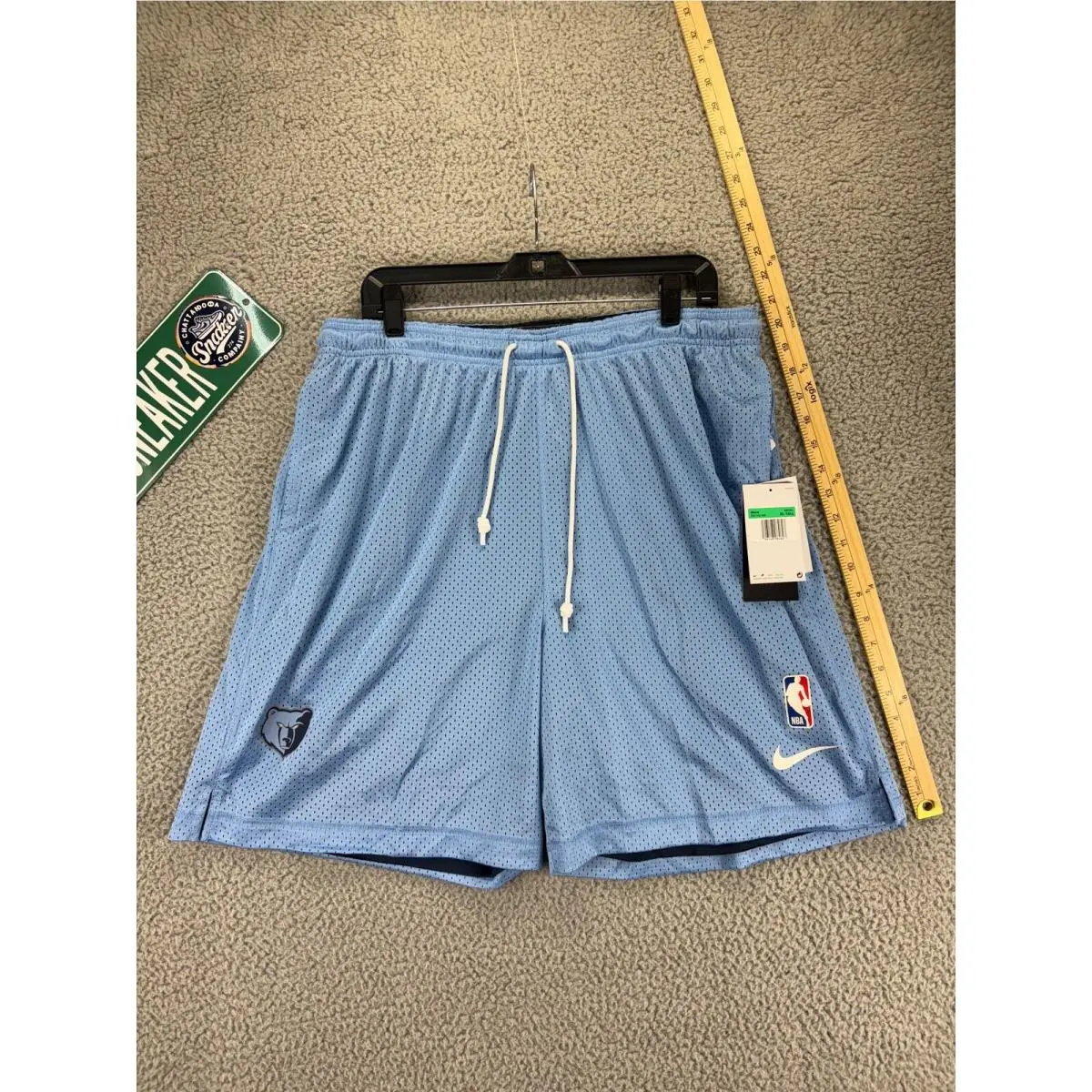 Nike Grizzlies Nba Player Practice Basketball Shorts Mens XL Tall Reversible