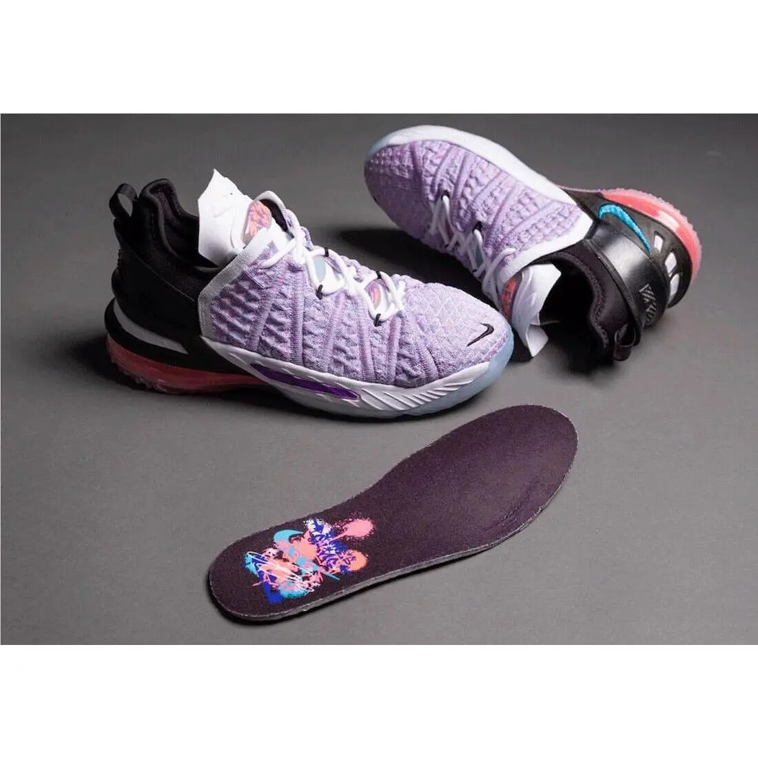 Nike shoes - Nike LeBron 18 - LeBron - CW2760 900 - Multicolor (UPC: 194275006666) 5