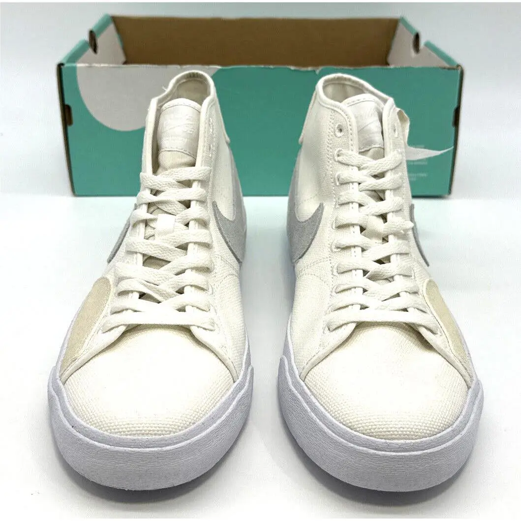 Nike shoes - Nike SB Blazer Court Mid PRM - DZ7635-110 - White 1