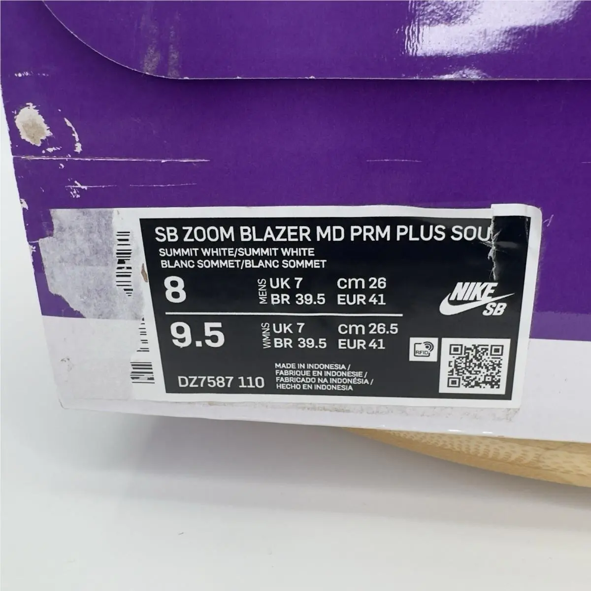 Nike shoes - Nike Blazer Court SB - Blazer Court - DZ7635-110 - White 11
