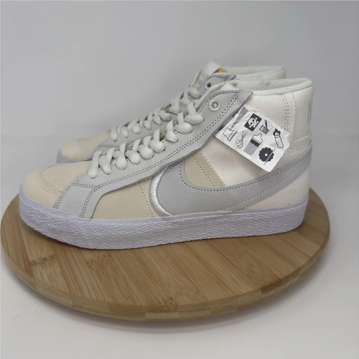 Nike shoes - Nike Blazer Court SB - Blazer Court - DZ7635-110 - White 4