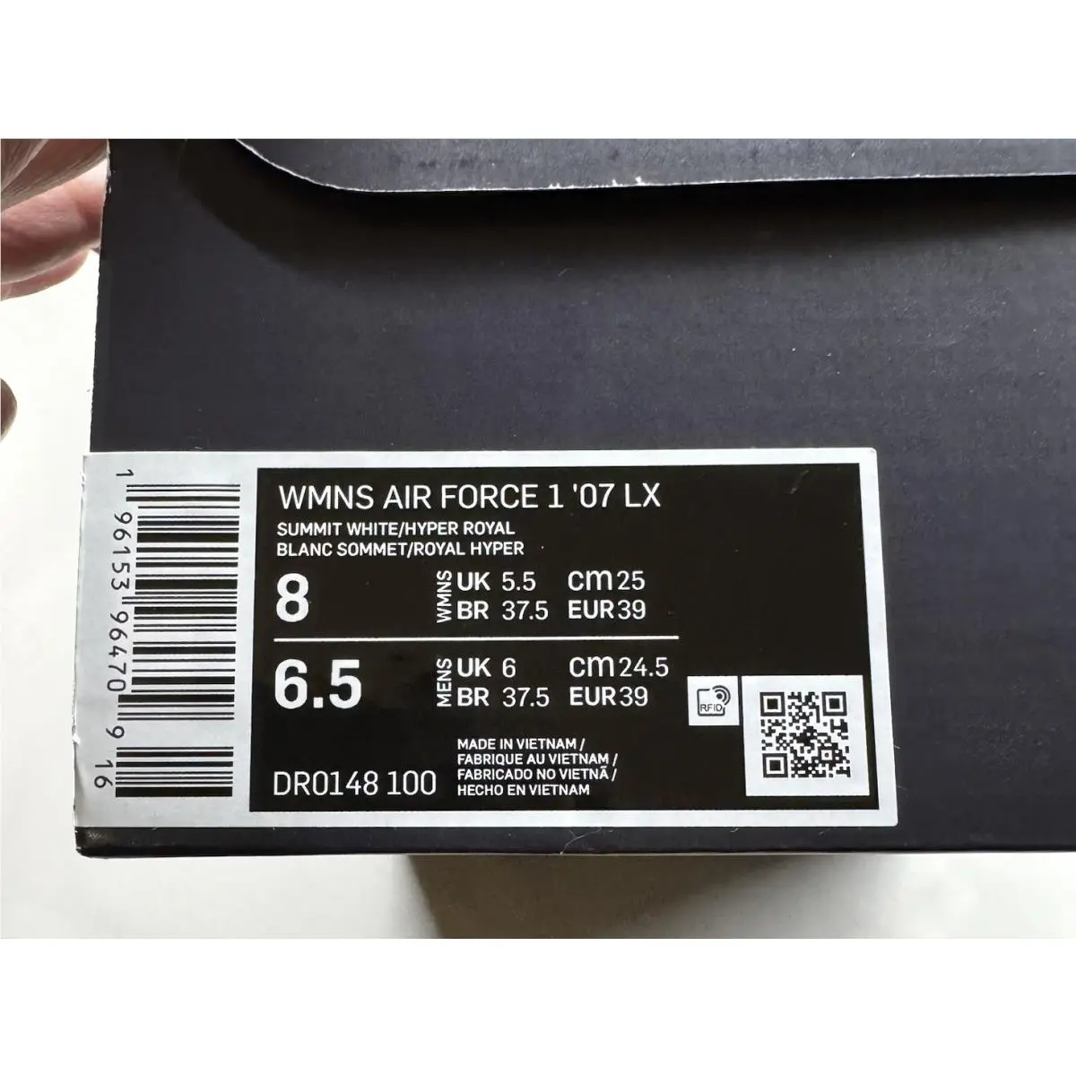 Nike shoes - AIR FORCE 1 `07 LX - DR0148-100 - White (UPC: 196153964709) 13
