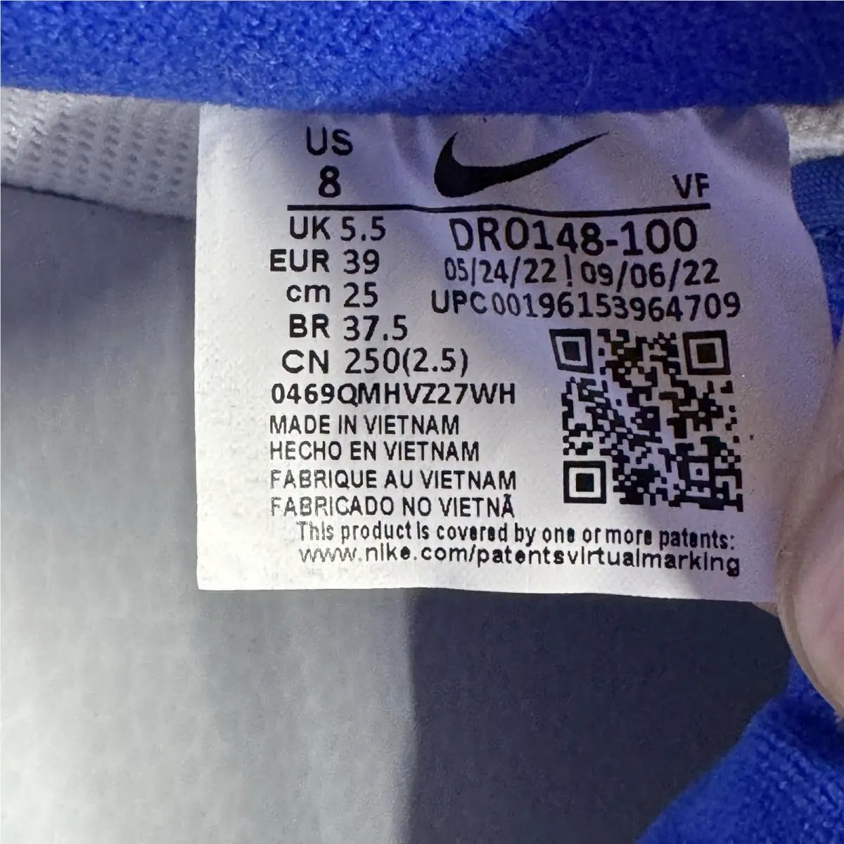 Nike shoes - AIR FORCE 1 `07 LX - DR0148-100 - White (UPC: 196153964709) 6