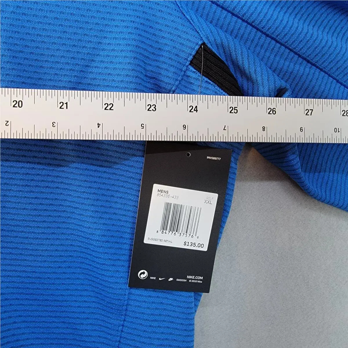 Nike clothing - Nike Golf Aeroreact - Golf Aeroreact - 854336-433 - Blue (UPC: 884776375766) 7
