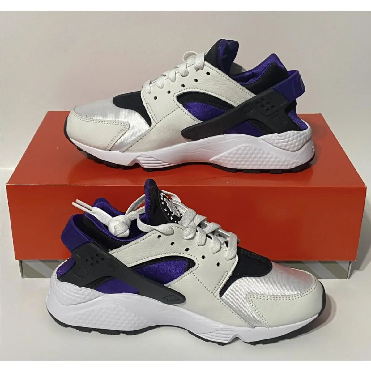 Nike shoes - Nike Air Huarache OG - Air Huarache - DH4439-105 - White/Electro Purple/Black 2
