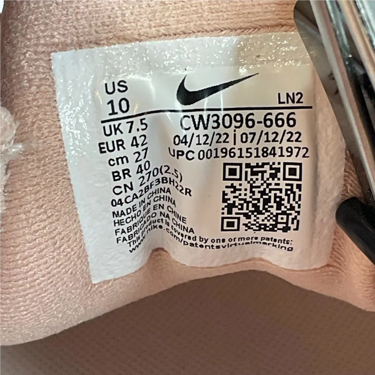 Nike shoes - Nike React Ace - React Ace - CW3096666 - Pink (UPC: 196151841972) 7