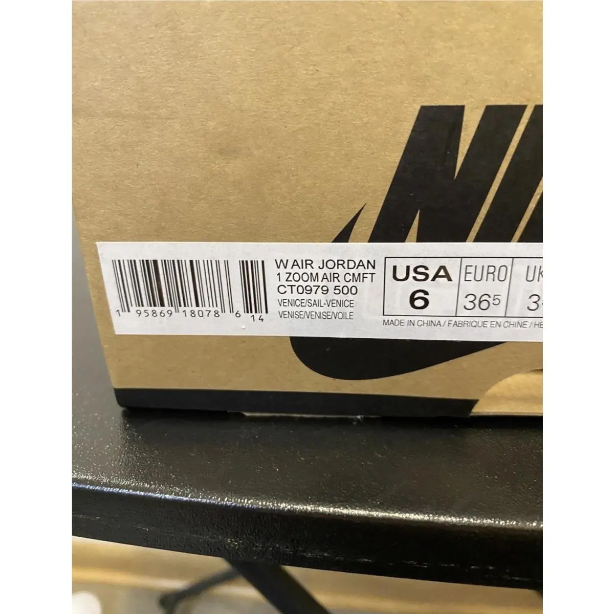 Nike shoes - Air Jordan 1 - Air - CT0979-500 - Pink 8