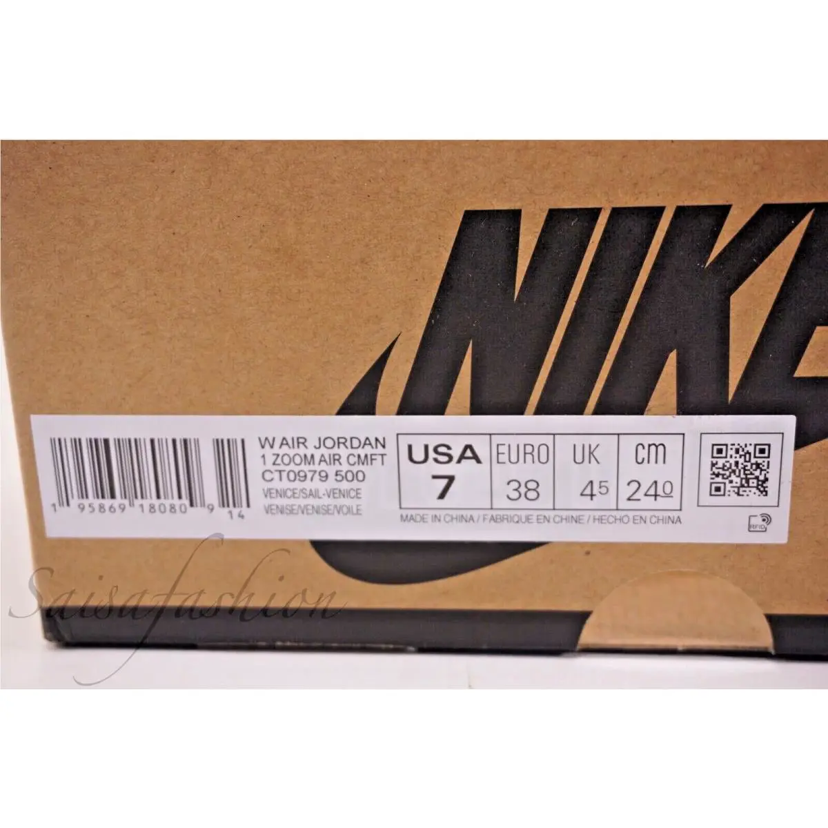 Nike shoes - Air Jordan 1 - Air - CT0979-500 - Pink 8