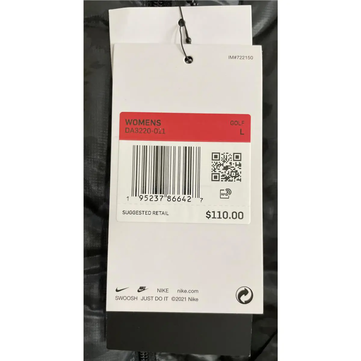 Nike clothing - Nike Golf DA3220–001 - Golf - DA3220-011 - Black/ Black & Dark Grey Animal Print (UPC: 195237866427) 7