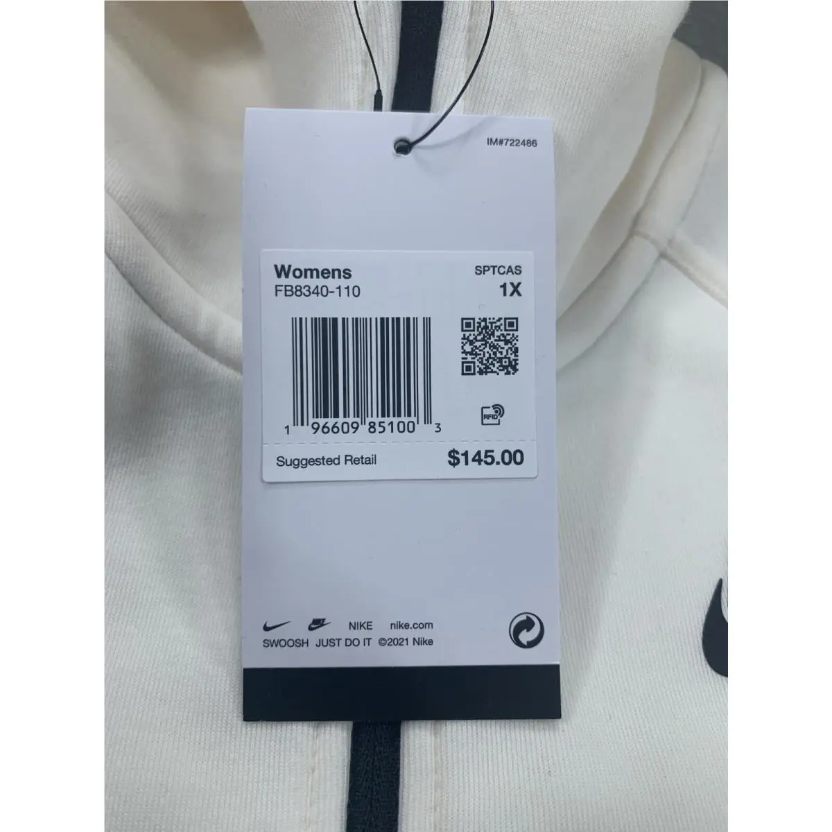 Nike clothing - FB8340110 - FB8340110 - Ivory 7
