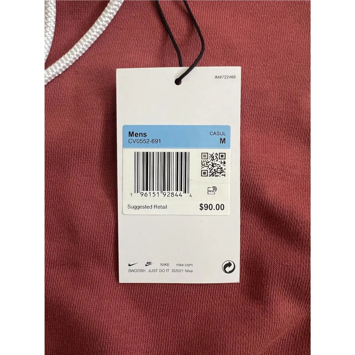 Nike clothing - CV0522-691 - CV0522-691 - Red (UPC: 196151928444) 1