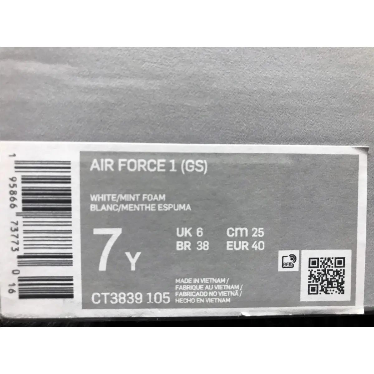 Nike shoes - Nike Air Force 1 - Air Force - White (UPC: 195866737730) 3