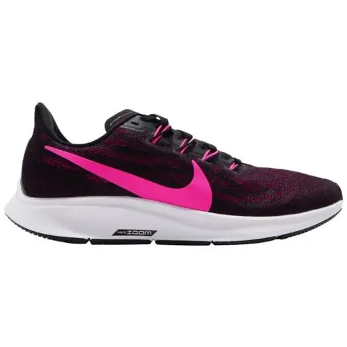 Nike Air Zoom Pegasus 36 Pink Blast Black Pink White AQ2210-009 Women`s 8 - Black