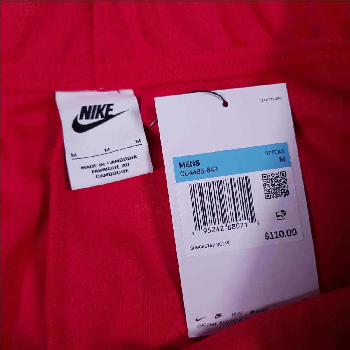 Nike clothing - Sportswear Tech - Sportswear Tech - Red 2