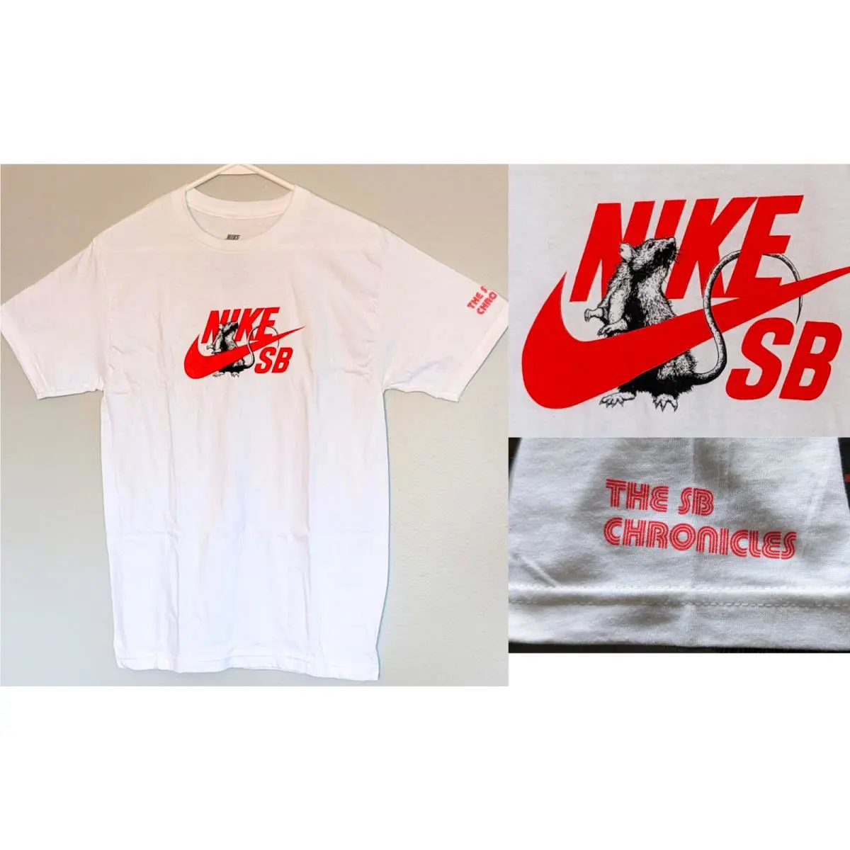 Nike shoes - White with 4 different color artwork 0