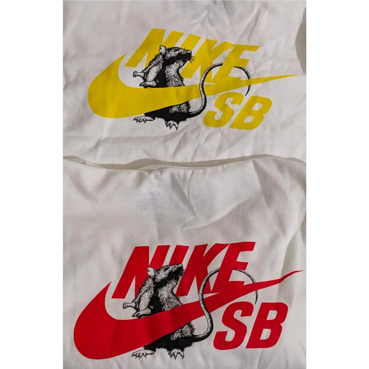Nike shoes - White with 4 different color artwork 1