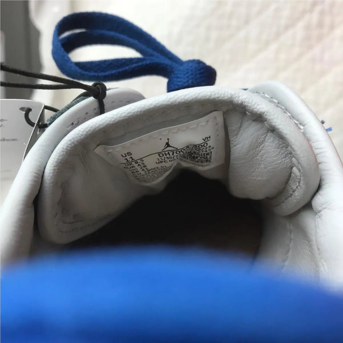 Nike shoes - Nike Air Jordan 1 - Air - DH7004-400 - French blue/Sport blue /Grey 9