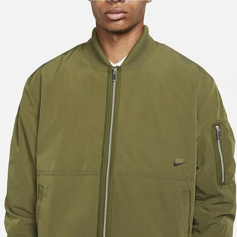 Nike clothing - Nike Sportswear Essentials Bomber Jacket - DD4714-326 - Green 1