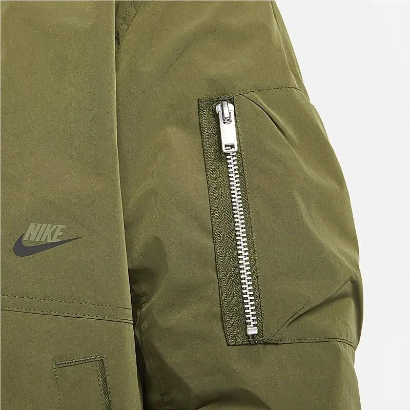Nike clothing - Nike Sportswear Essentials Bomber Jacket - DD4714-326 - Green 2