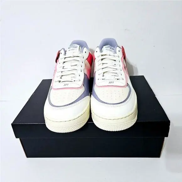 Nike shoes - Nike Air Force 1 Shadow - DV7449-101 - Purple Cream 1