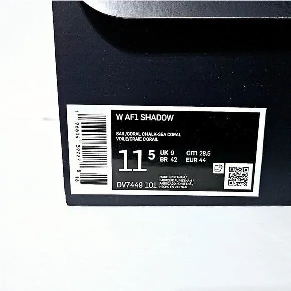 Nike shoes - Nike Air Force 1 Shadow - DV7449-101 - Purple Cream 4