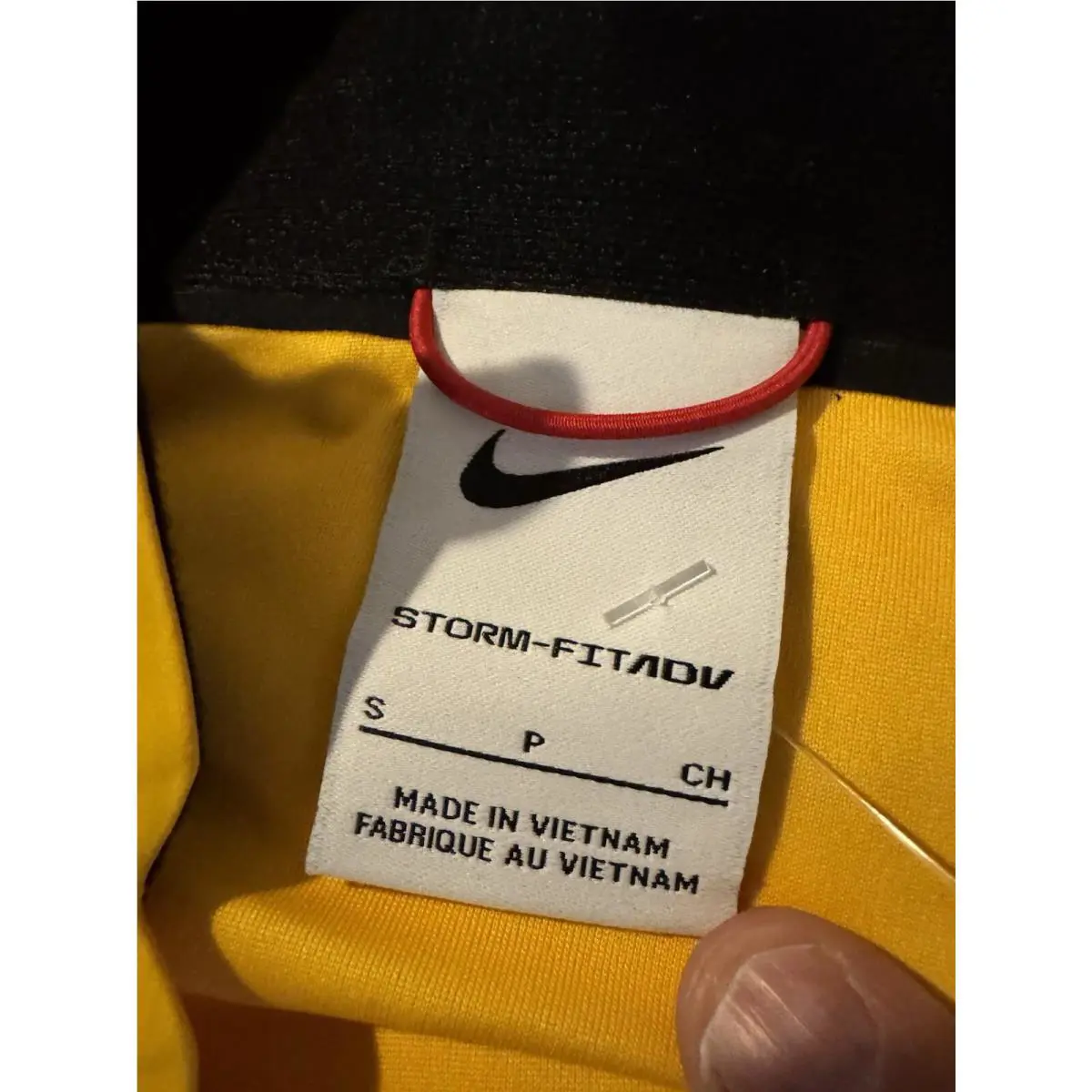 Nike clothing - Nike Storm-Fit Pro Elite - Pro Elite - Yellow 5