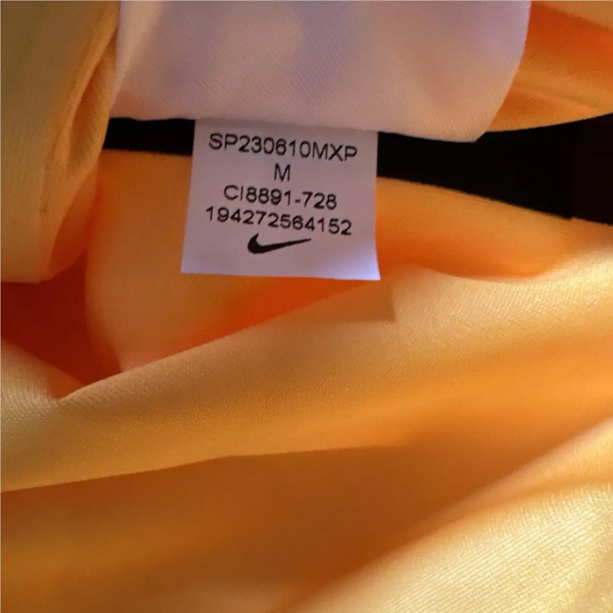 Nike clothing - Nike Storm-Fit Pro Elite - Pro Elite - Yellow 7