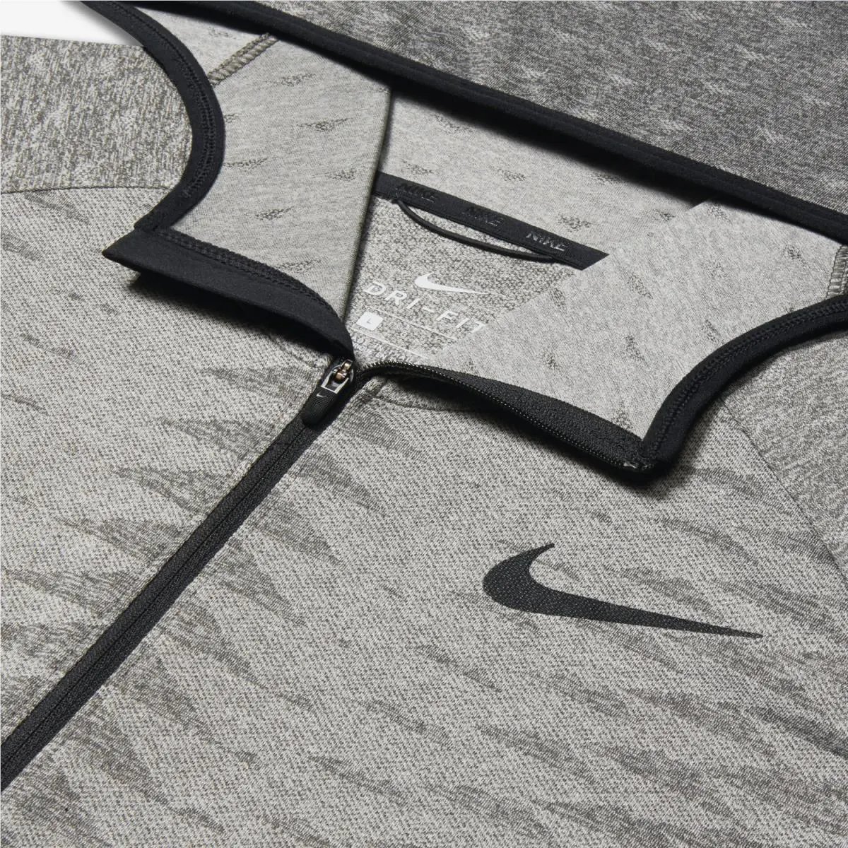 Nike clothing - Nike Dri-Fit - Dust Pale Grey/Black (UPC: 883412340649) 3