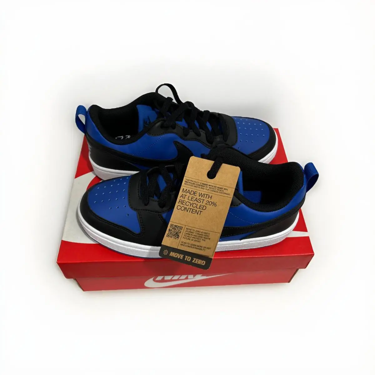 Nike shoes - Nike Court Borough - Court Borough - BLUE & BLACK 2