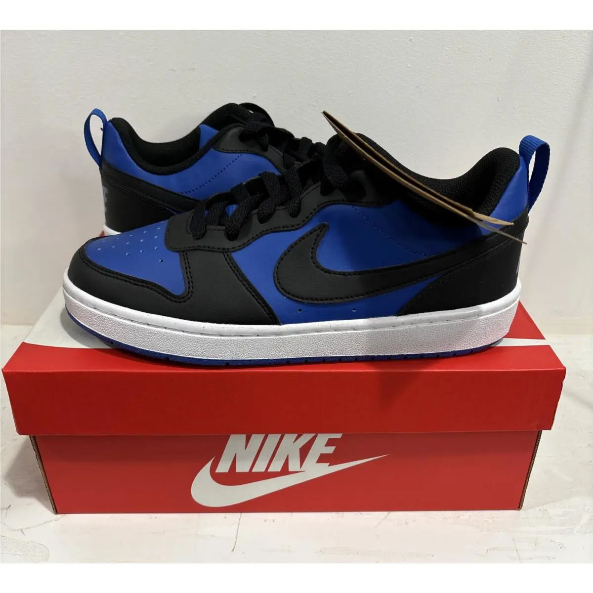 Nike shoes - Nike Court Borough - Court Borough - BLUE & BLACK 4