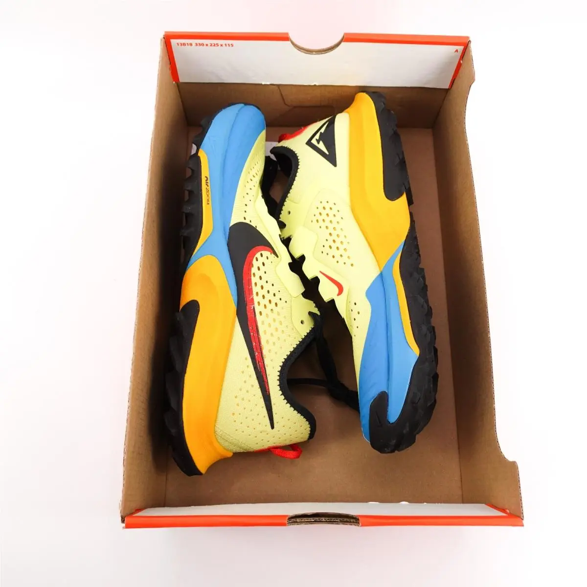 Nike shoes - Nike Air Zoom Terra Kiger 7 - CW6062-300 - Limelight/Laser Blue/Dark Sulfur/Off Noir (UPC: 194500882768) 8