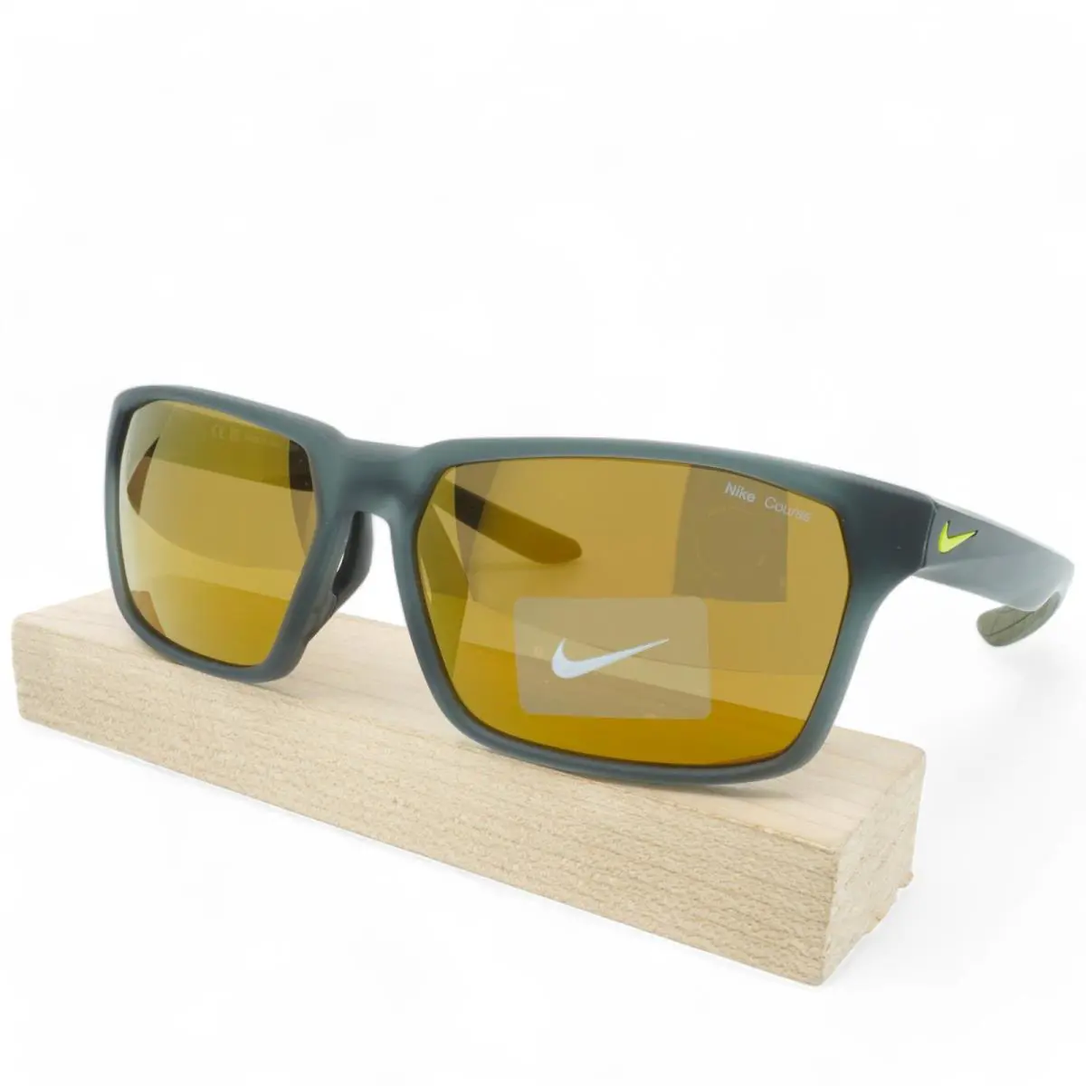 DC3295-060 Unisex Nike Maverick Rge M Sunglasses - Frame: ANTHRACITE/ATOMIC GREEN