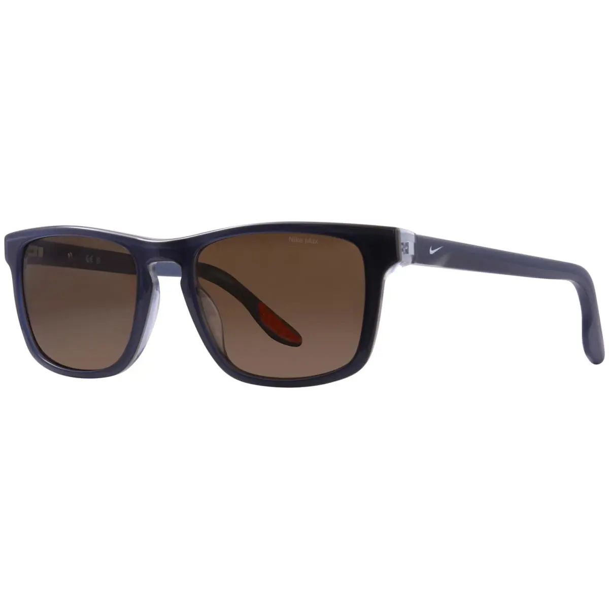 Nike Eclipse-rise EV24045 900 Sunglasses Men`s Ashen Slate/smoke Lenses 55mm