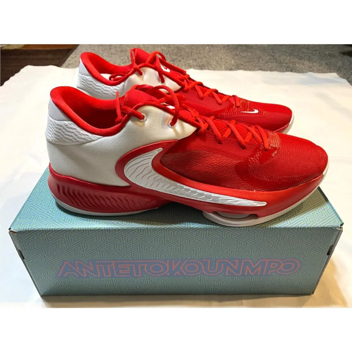 Nike shoes - Nike Zoom Freak - Zoom Freak - DX6652-602 - Red 1