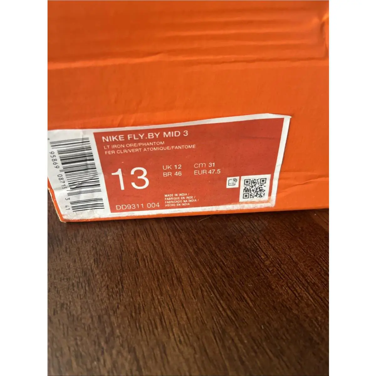 Nike shoes - Nike Fly.By Mid 3 Light Iron Ore - DD9311-004 - Multicolor 6