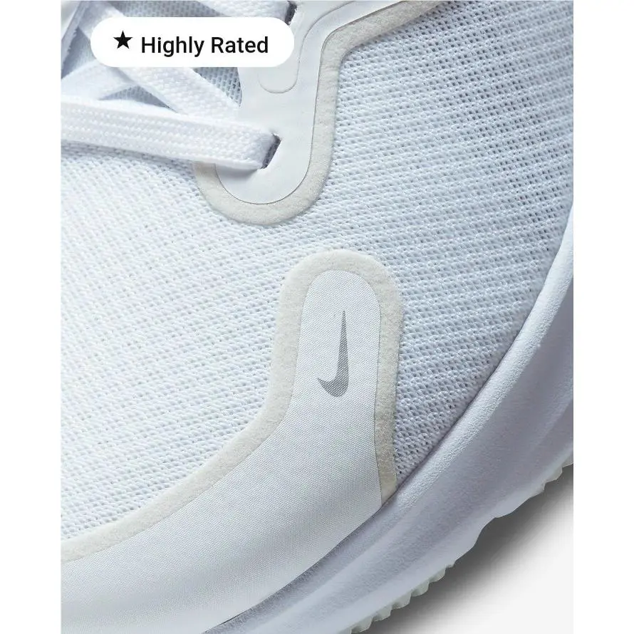Nike shoes - Nike React Miler - React Miler - CW1778 100 - White/Metallic Silver 6