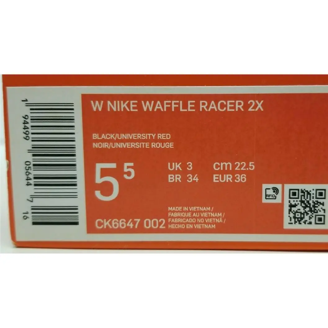 Nike shoes - Nike Waffle Racer - Waffle Racer - ck6647-002 - Black (UPC: 194499056447) 5