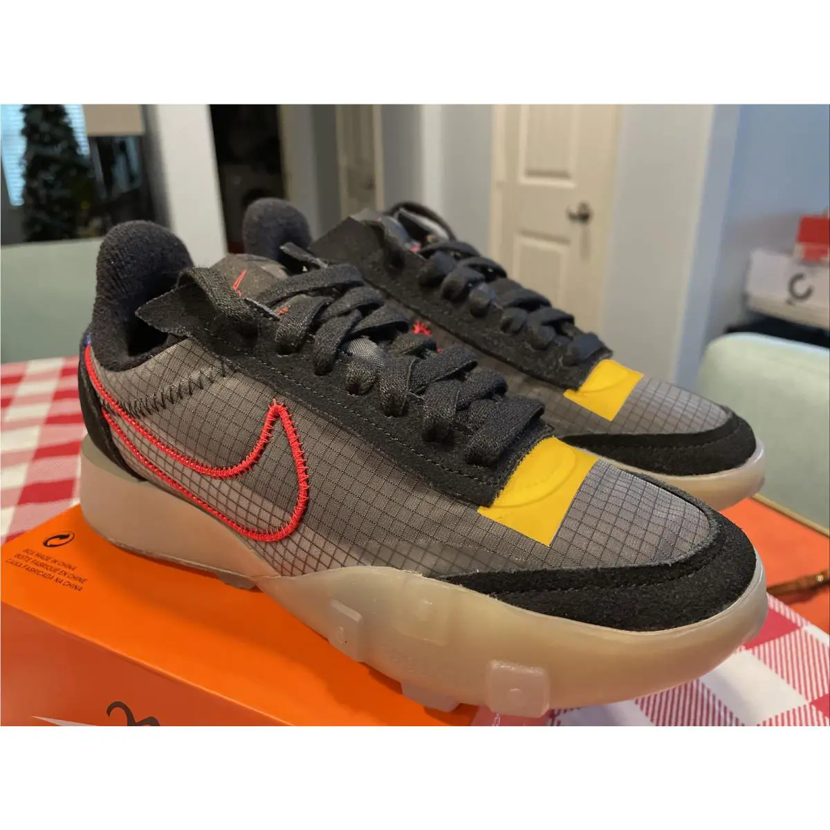 Nike shoes - Nike Waffle Racer - Waffle Racer - CK6647 002 - Black 4