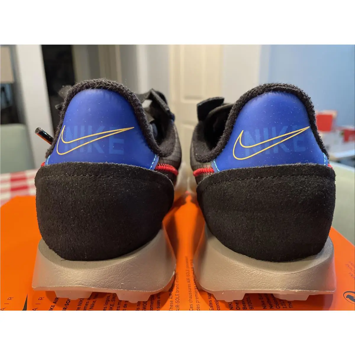 Nike shoes - Nike Waffle Racer - Waffle Racer - CK6647 002 - Black 6